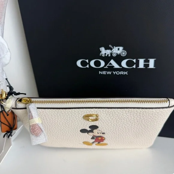 NWT Disney X Coach Essential Small Wristlet - Picture 3 of 10